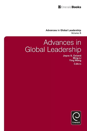 Advances in Global Leadership cover