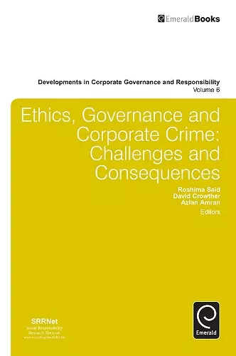 Ethics, Governance and Corporate Crime cover