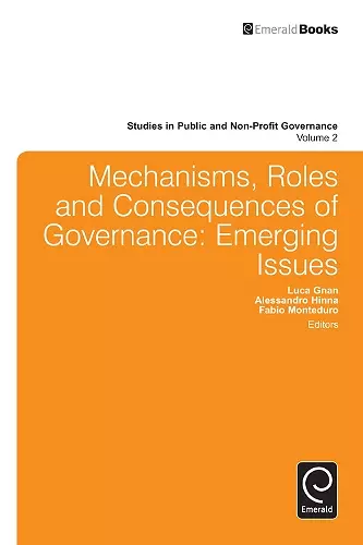 Mechanisms, Roles and Consequences of Governance cover