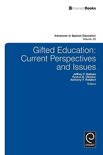 Gifted Education cover