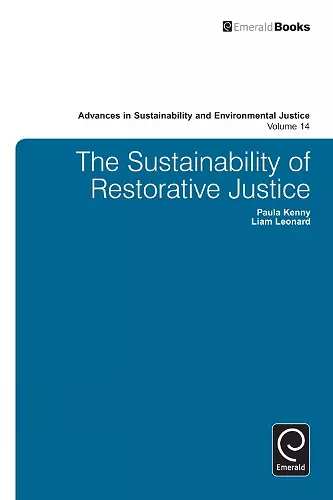 The Sustainability of Restorative Justice cover