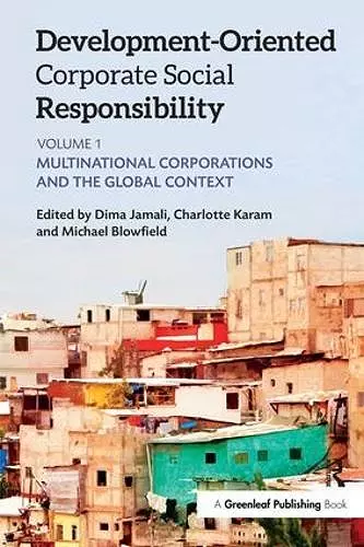 Development-Oriented Corporate Social Responsibility: Volume 1 cover