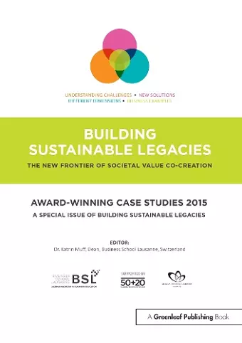 Award-winning Case Studies 2015 cover