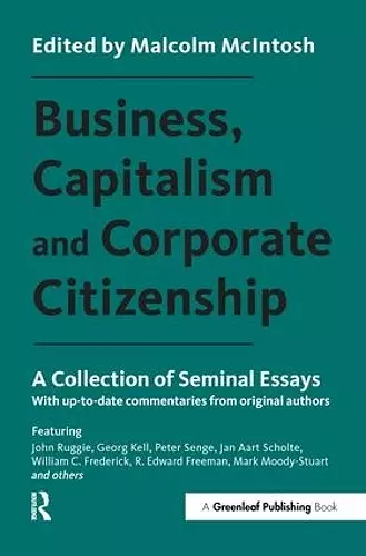 Business, Capitalism and Corporate Citizenship cover