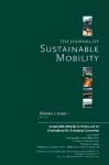 Journal of Sustainable Mobility Vol. 2 Issue 1 cover