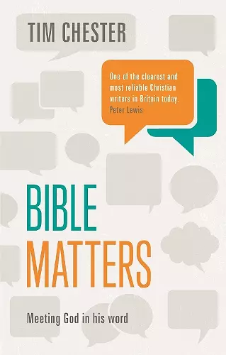 Bible Matters cover