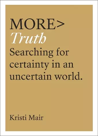 More Truth cover