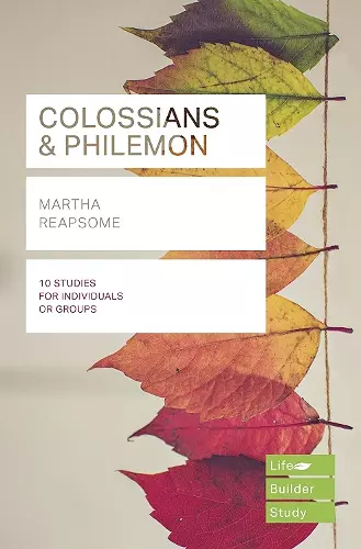 Colossians & Philemon (Lifebuilder Study Guides) cover