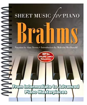 Brahms: Sheet Music for Piano cover