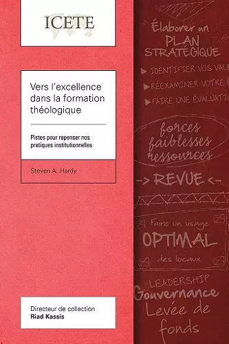 Vers l'excellence dans la formation theologique cover