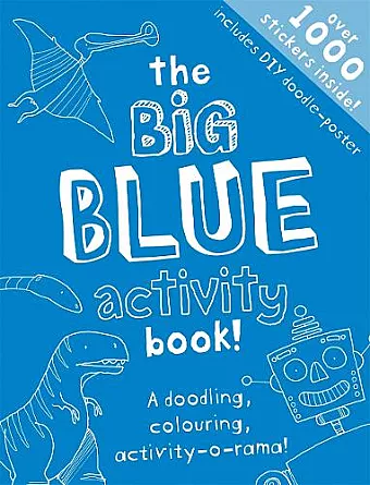 The Big Blue Activity Book cover