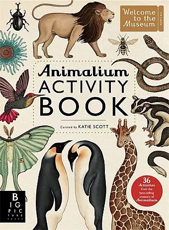 Animalium Activity Book cover