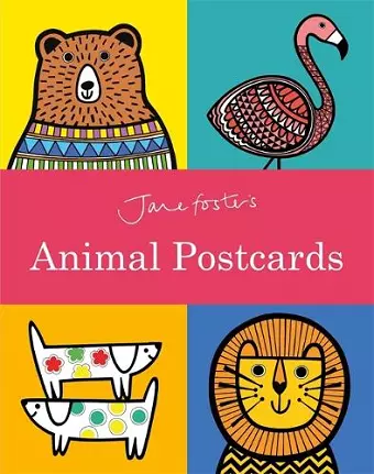Jane Foster's Animal Postcard Book cover
