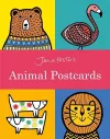 Jane Foster's Animal Postcard Book cover