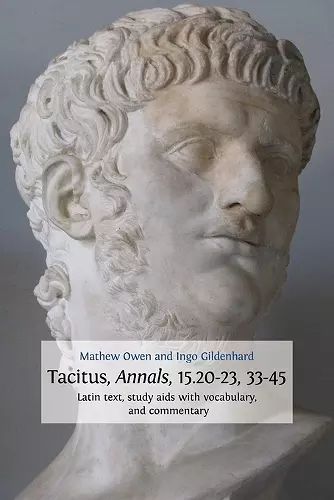 Tacitus, Annals, 15.20-23, 33-45 cover