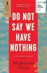 Do Not Say We Have Nothing cover