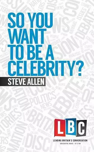 So You Want to be a Celebrity cover