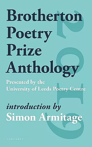 Brotherton Poetry Prize Anthology cover