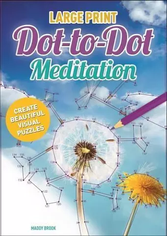 Large Print Dot to Dot Meditation cover