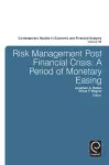 Risk Management Post Financial Crisis cover