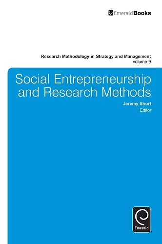 Social Entrepreneurship and Research Methods cover