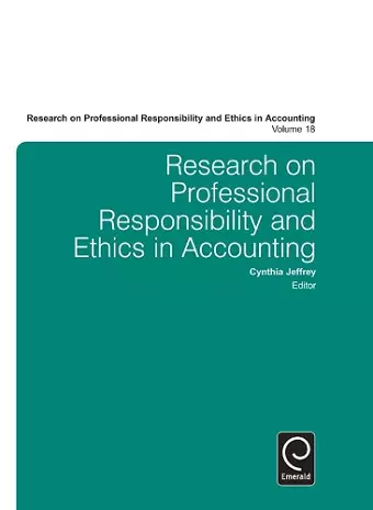 Research on Professional Responsibility and Ethics in Accounting cover