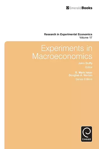 Experiments in Macroeconomics cover