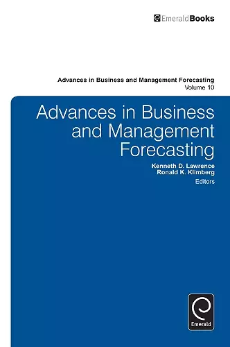 Advances in Business and Management Forecasting cover