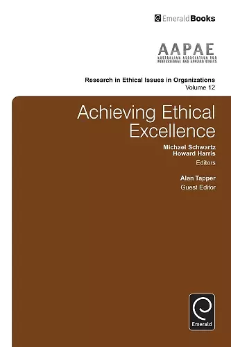 Achieving Ethical Excellence cover