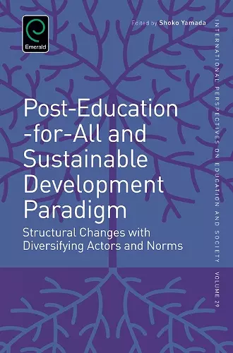 Post-Education-for-All and Sustainable Development Paradigm cover