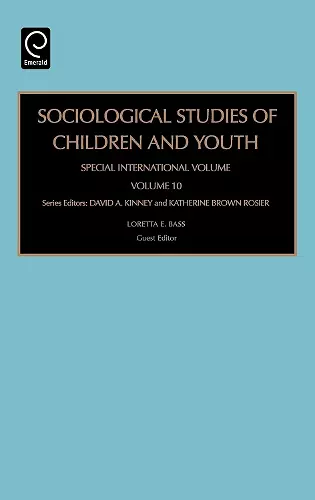 Sociological Studies of Children and Youth cover