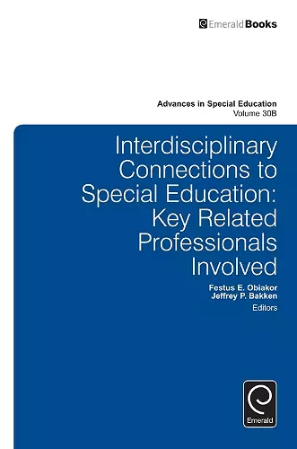 Interdisciplinary Connections to Special Education cover