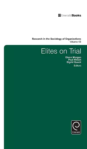 Elites on Trial cover