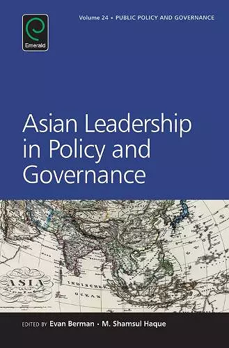 Asian Leadership in Policy and Governance cover