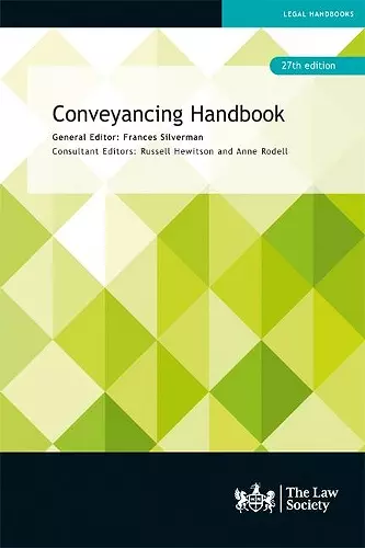 Conveyancing Handbook cover