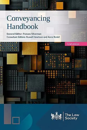 Conveyancing Handbook cover