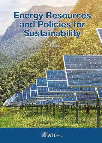 Energy Resources and Policies for Sustainability cover