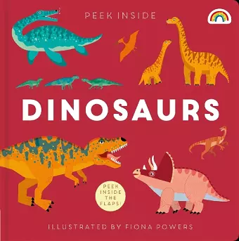 Peek Inside - Dinosaurs cover