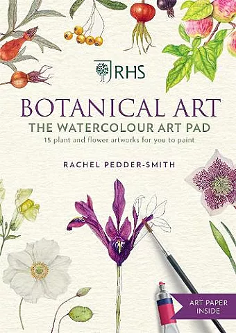 RHS Botanical Art Watercolour Art Pad cover