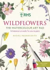 RHS Wildflowers Watercolour Art Pad cover