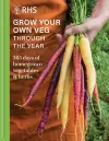 RHS Grow Your Own Veg Through the Year cover