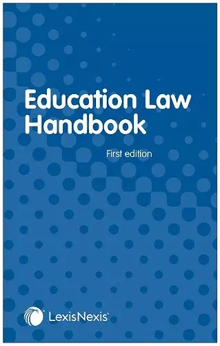 Education Law Handbook cover