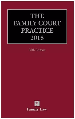 The Family Court Practice 2018 cover