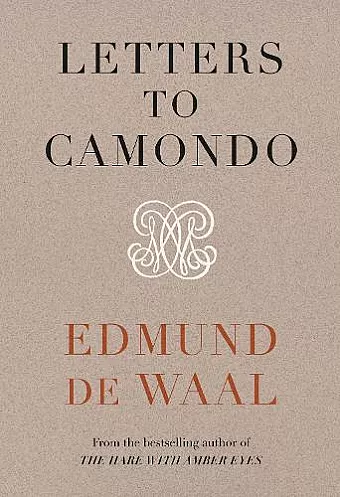 Letters to Camondo cover