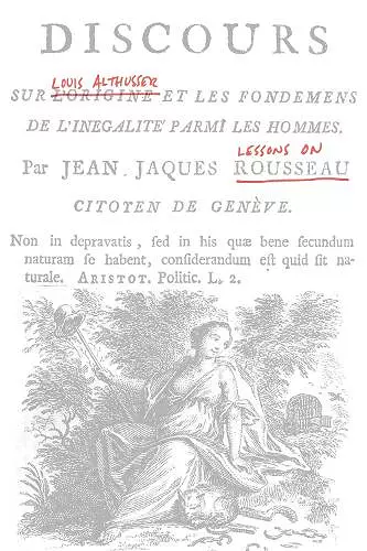 Lessons on Rousseau cover