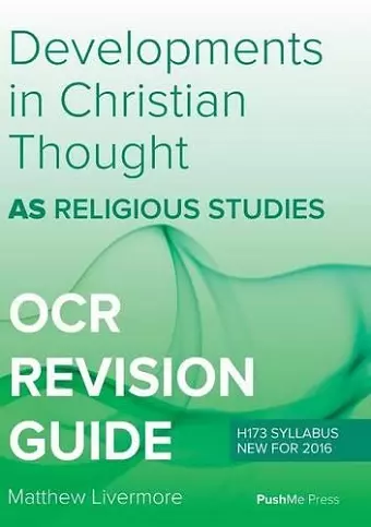 As Developments in Christian Thought cover