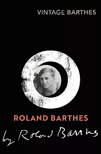 Roland Barthes by Roland Barthes cover