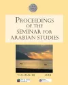 Proceedings of the Seminar for Arabian Studies Volume 48 2018 cover