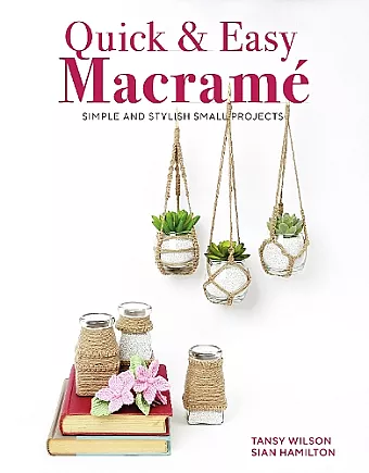 Quick & Easy Macramé cover