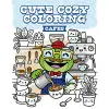 Cute Cozy Coloring: Cafes cover